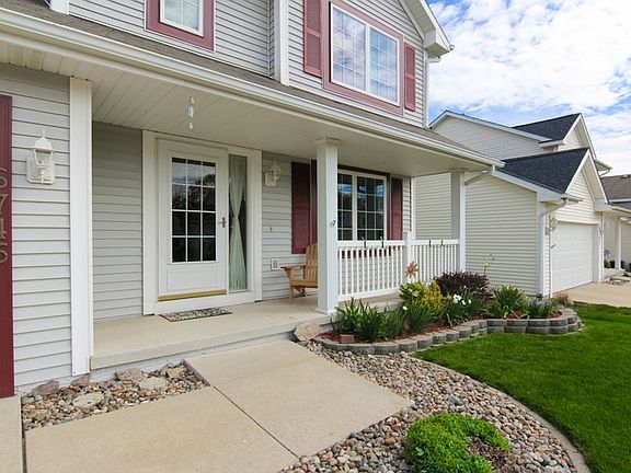 Front Porch with Landscaping
