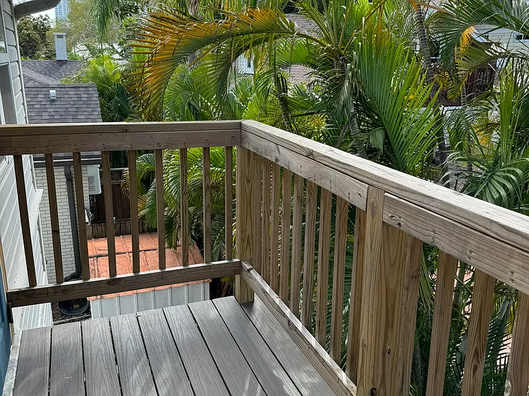 outdoor balcony
