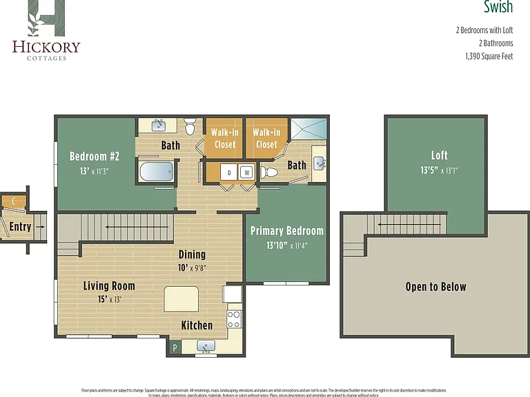 Hickory Cottages Apartment Homes — Photo 75