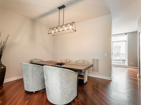 Space for a large dining room table