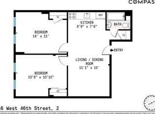 446 W 46th St APT 2, New York, NY 10036