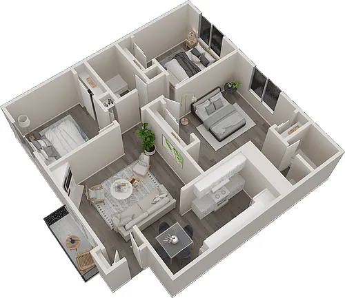 Floor plan 3X2