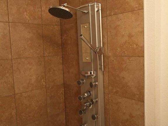 Enjoy the best shower in town with our spa quality heads.