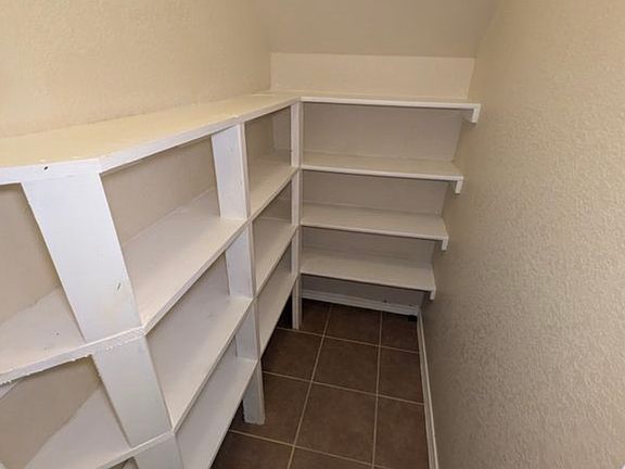 Large walk-in pantry room