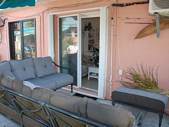 Relax on back patio