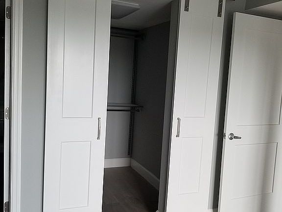 Master walk-in closet