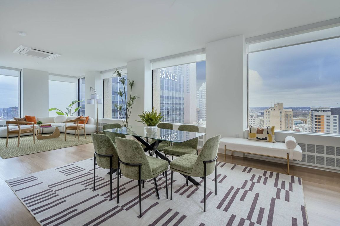 Dining Area and Living Room