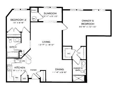 Floor plan B2N