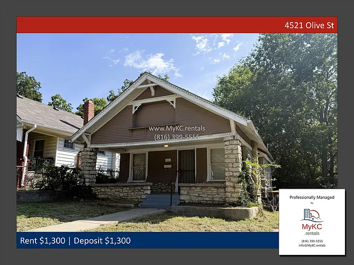 3 bed, 1.0 bath, 1072 sqft, $1,300 — Photo 2