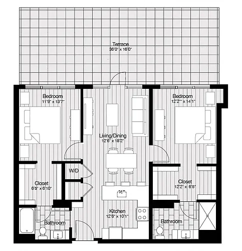 Floor plan B1T