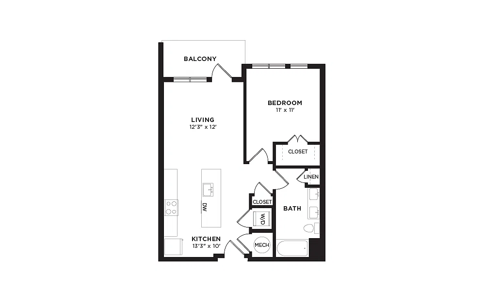 Floor plan Shortboard