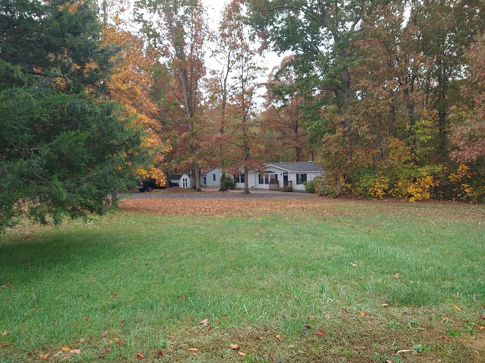 Set back from the road.