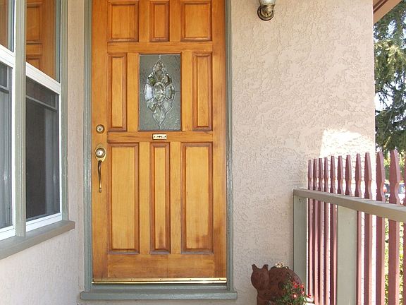 Front Entry With Slate Tile