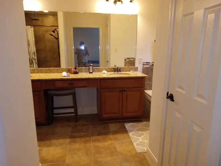Master bathroom