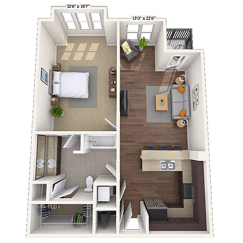 Floor plan Munich