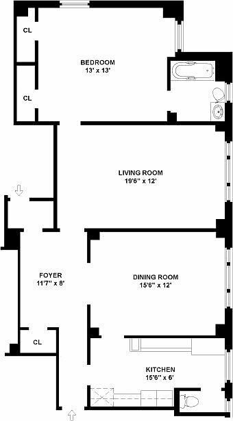 2nd image of 210 W 101st St APT 3A