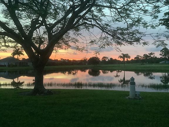 Gorgeous sunset view