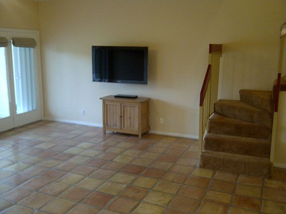 Mexican tile downstairs