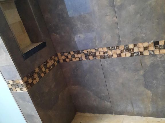 Master bath shower