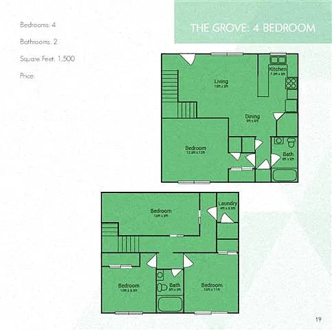 Floor plan C2 - With Den