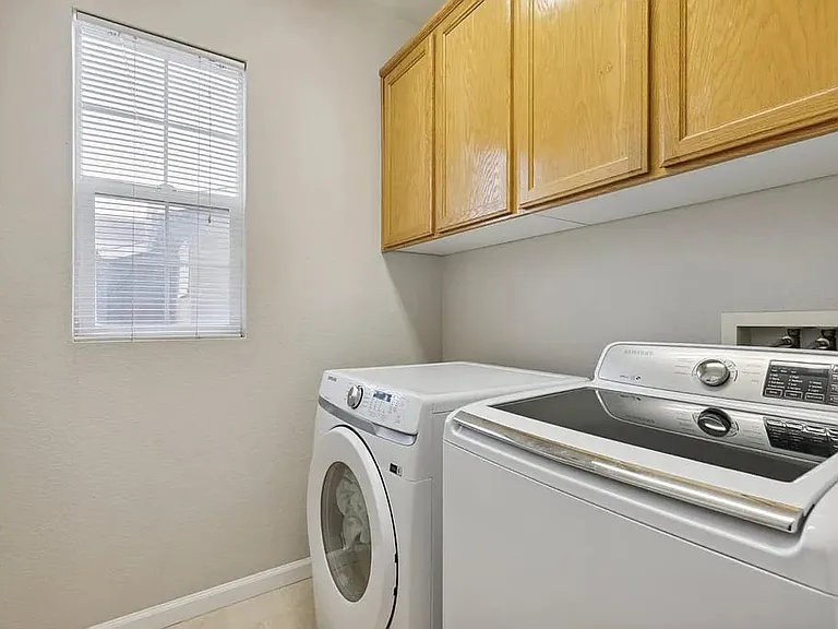 Included washer and Dryer upstairs