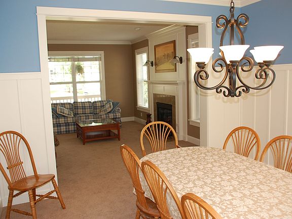 Dining and Living rooms