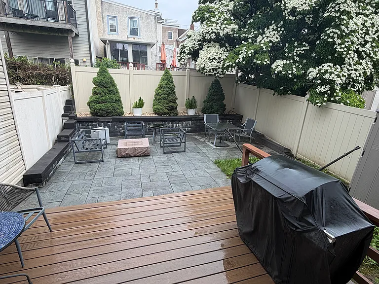 Outside patio