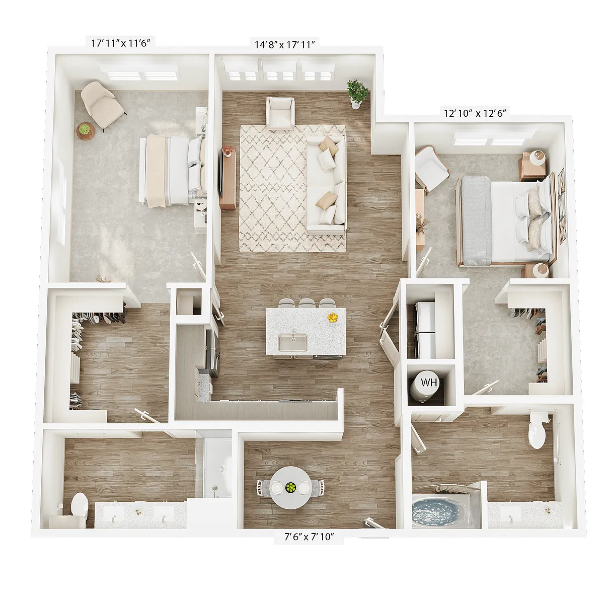 Floor plan B33