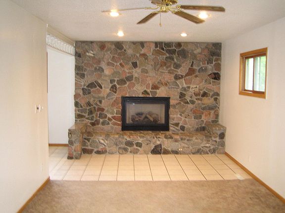Main Floor Living Room with Gas Fireplace