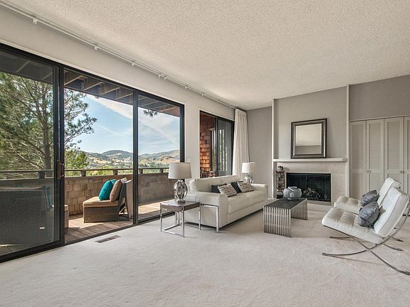 Carpet replace with new vinyl wood flooring. Currently not staged.