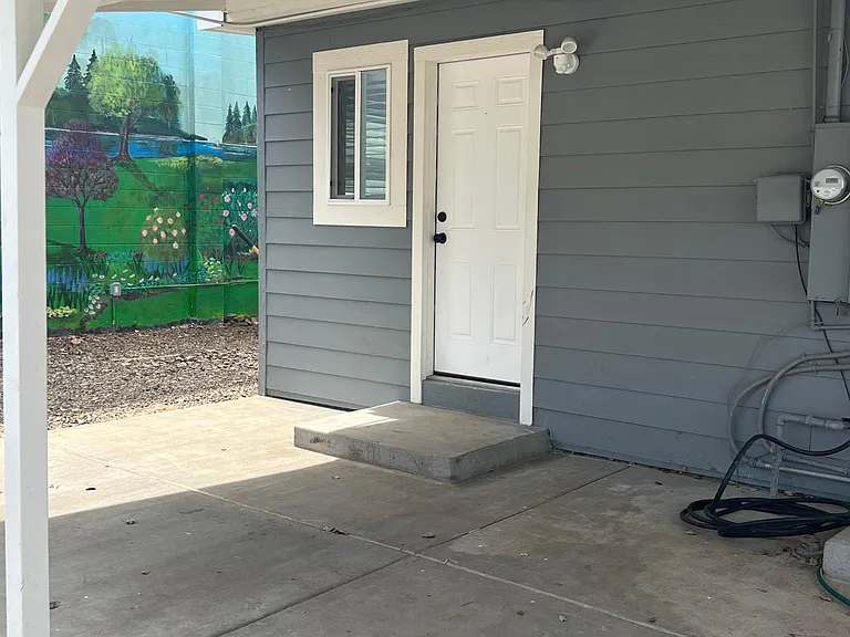 Back patio