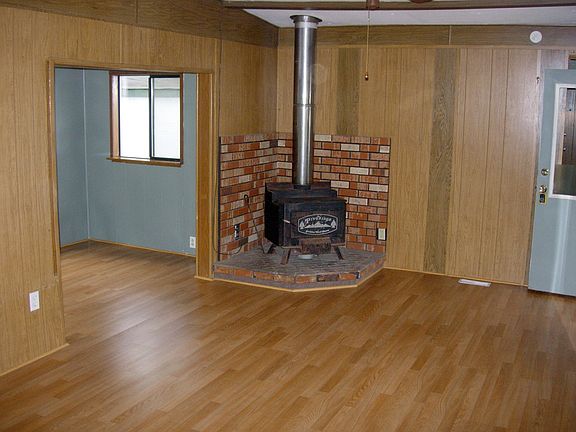 Living Room w/Wood Stove