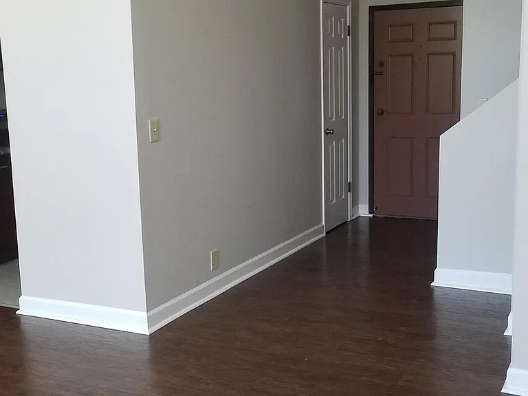 Living room and entry