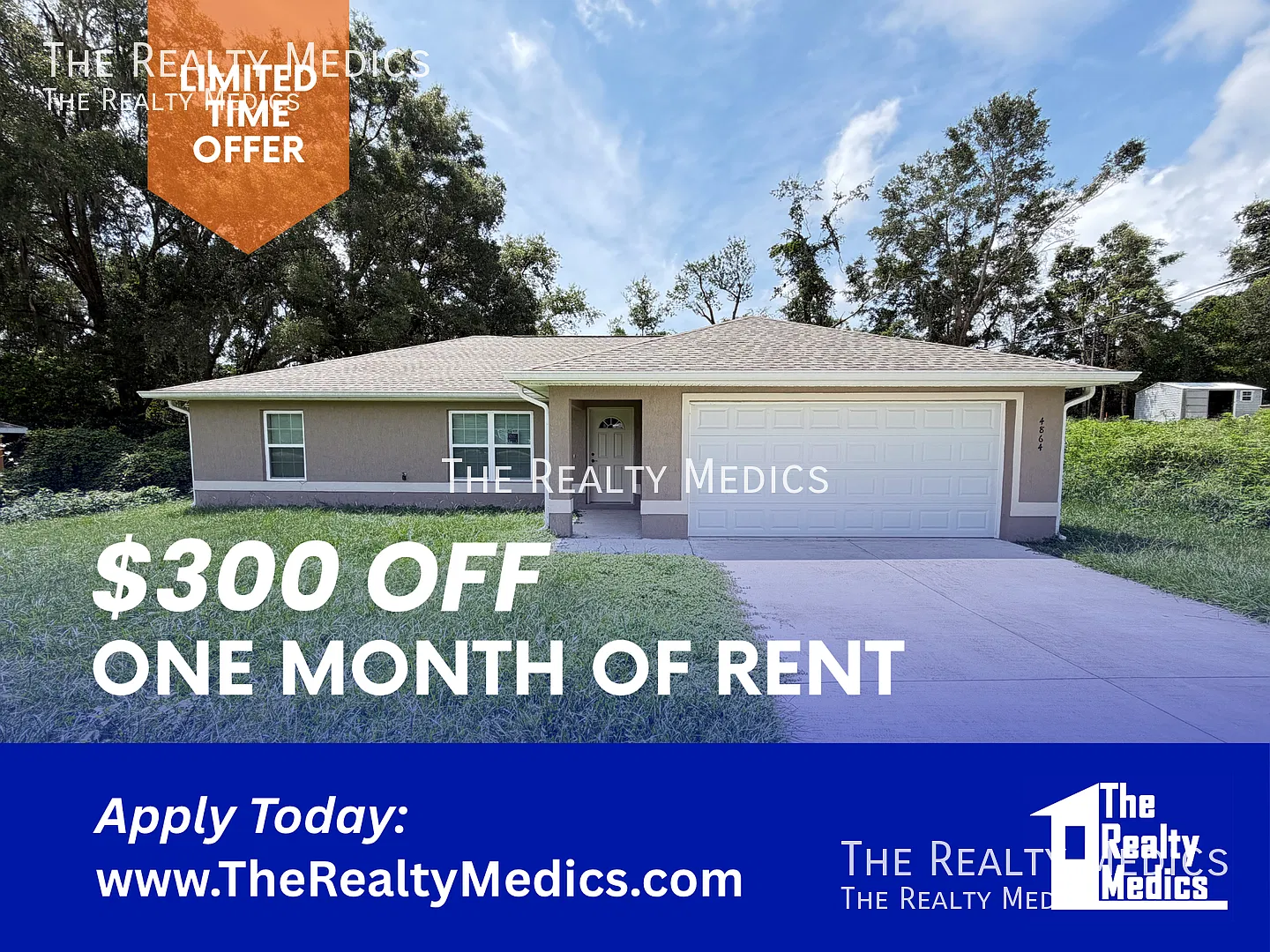 Awesome 3 Bedroom 2 Bathroom Home In Summerfield! — Photo 1