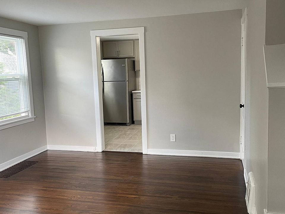 From living room looking into kitchen