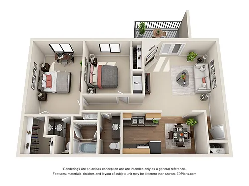 Floor plan Vail