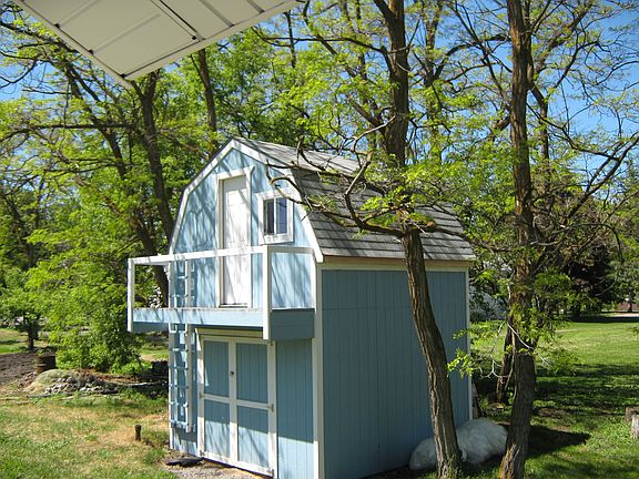 12X12 shed with play house