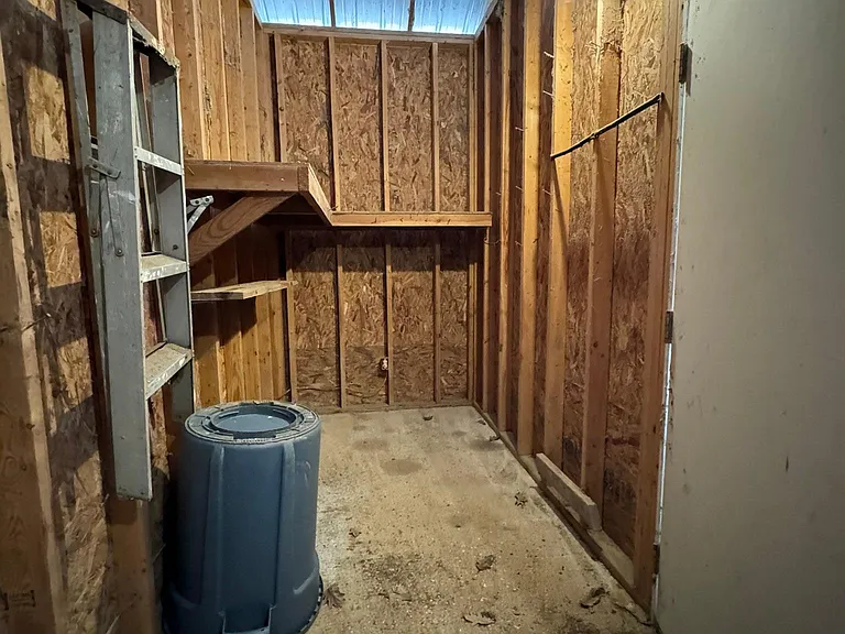 Storage Area off Carport