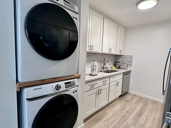 In-unit washer and dryer