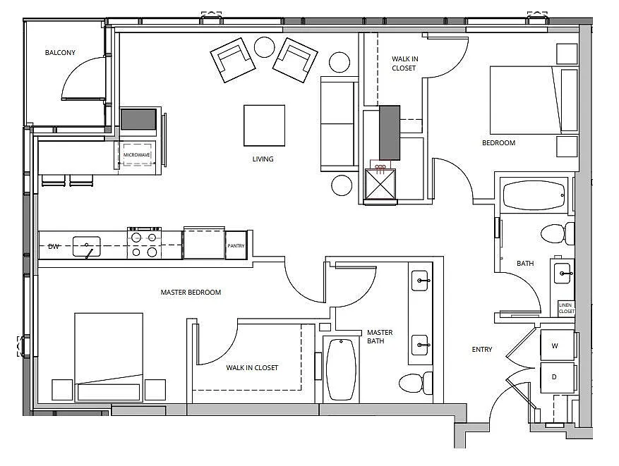 Floor plan T03 Type A