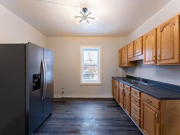 Kitchen View. New refrigerator and stove (not pictured, coming soon)
