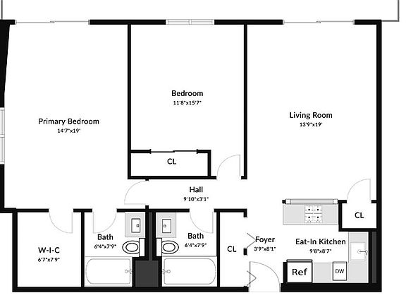 2nd image of 70 Lime Kiln Rd APT 2H