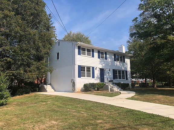 New driveway, walk, and stoops