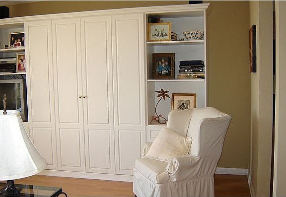 Built-in wall-bed