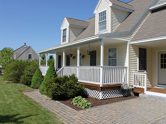 Freshly Painted Porch