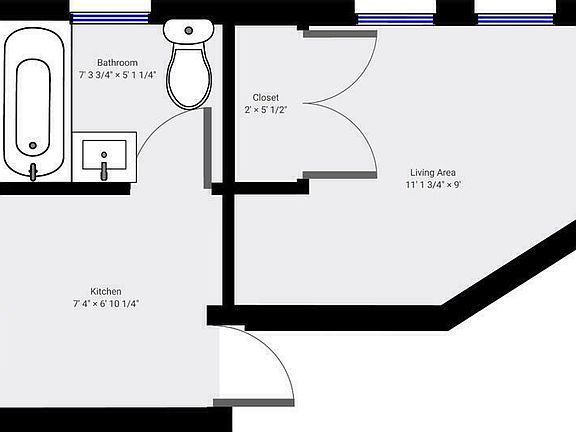 2nd image of 115 W 71st St APT 10A