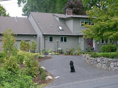front of the home