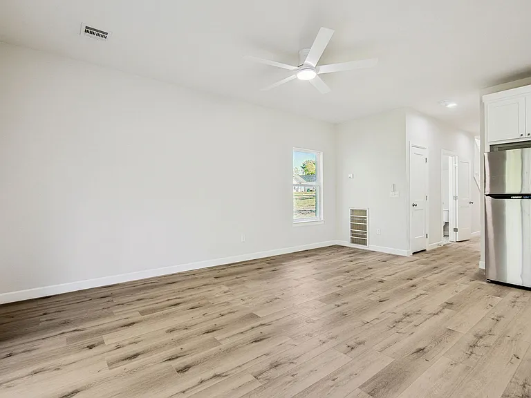 Luxury vinyl flooring throughout