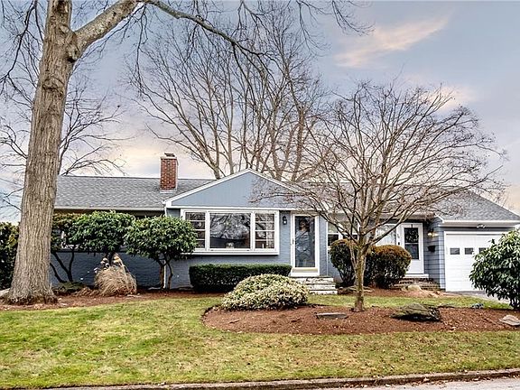 Front of home, addition of master suite is behind the left side of the house.
