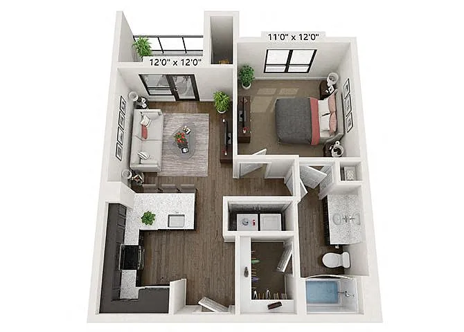 Floor plan A1A